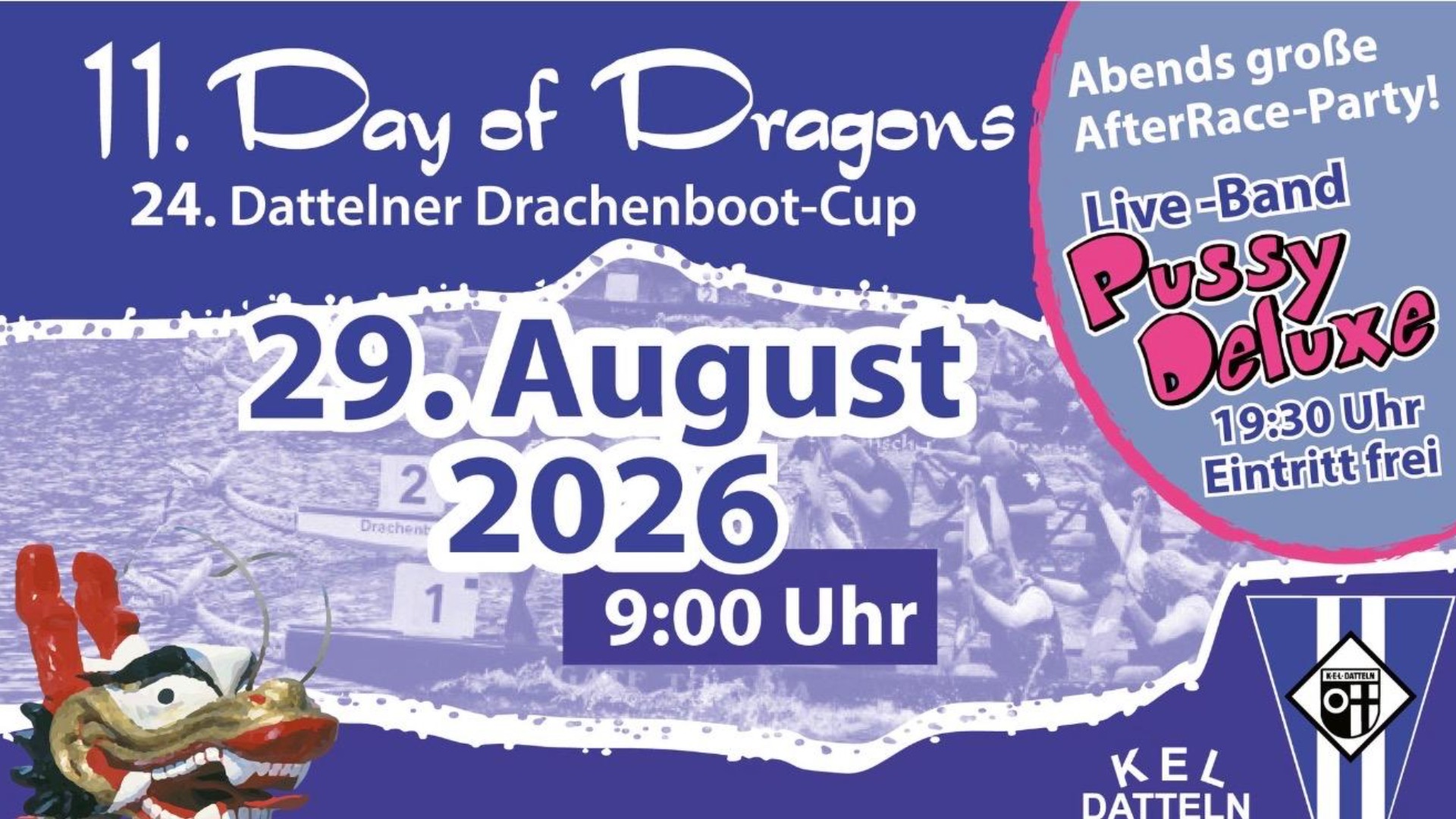11. Day of Dragons Datteln 24. Dattelner Drachenboot Cup