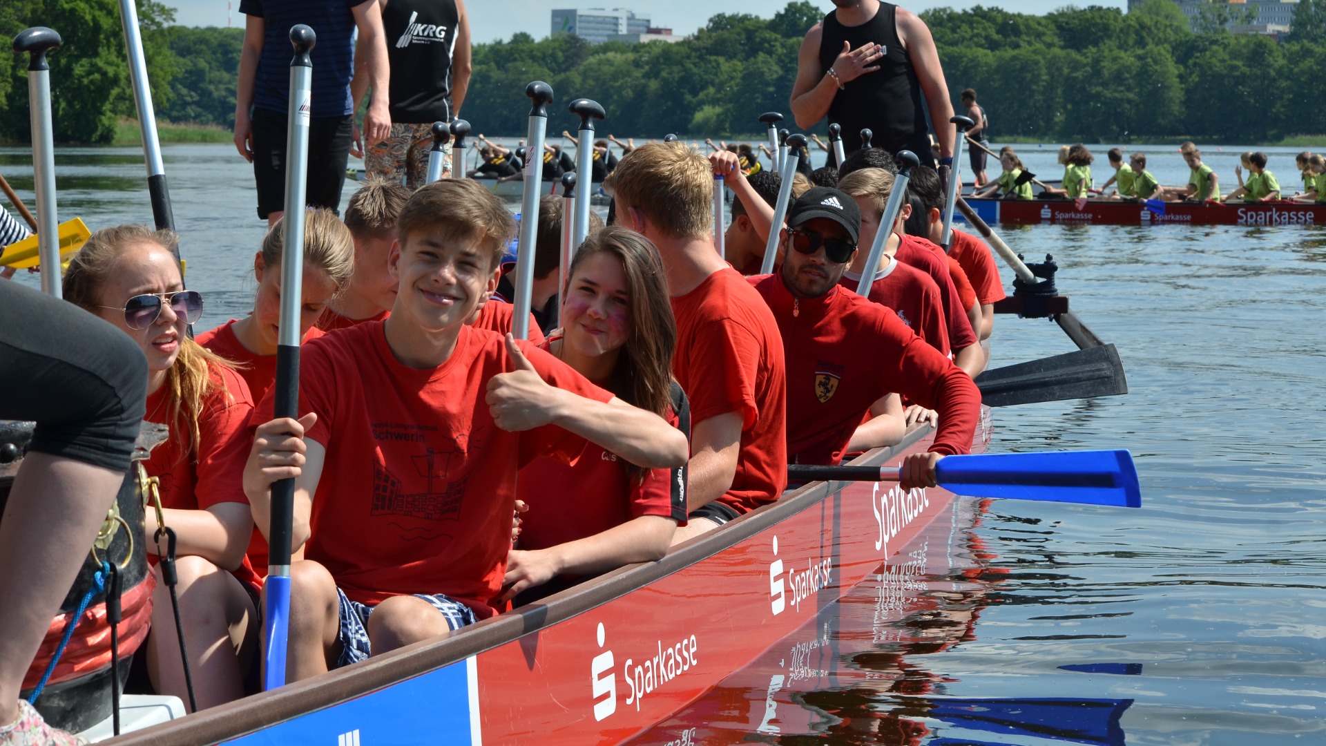 Schweriner Drachenboot Schulmeisterschaften