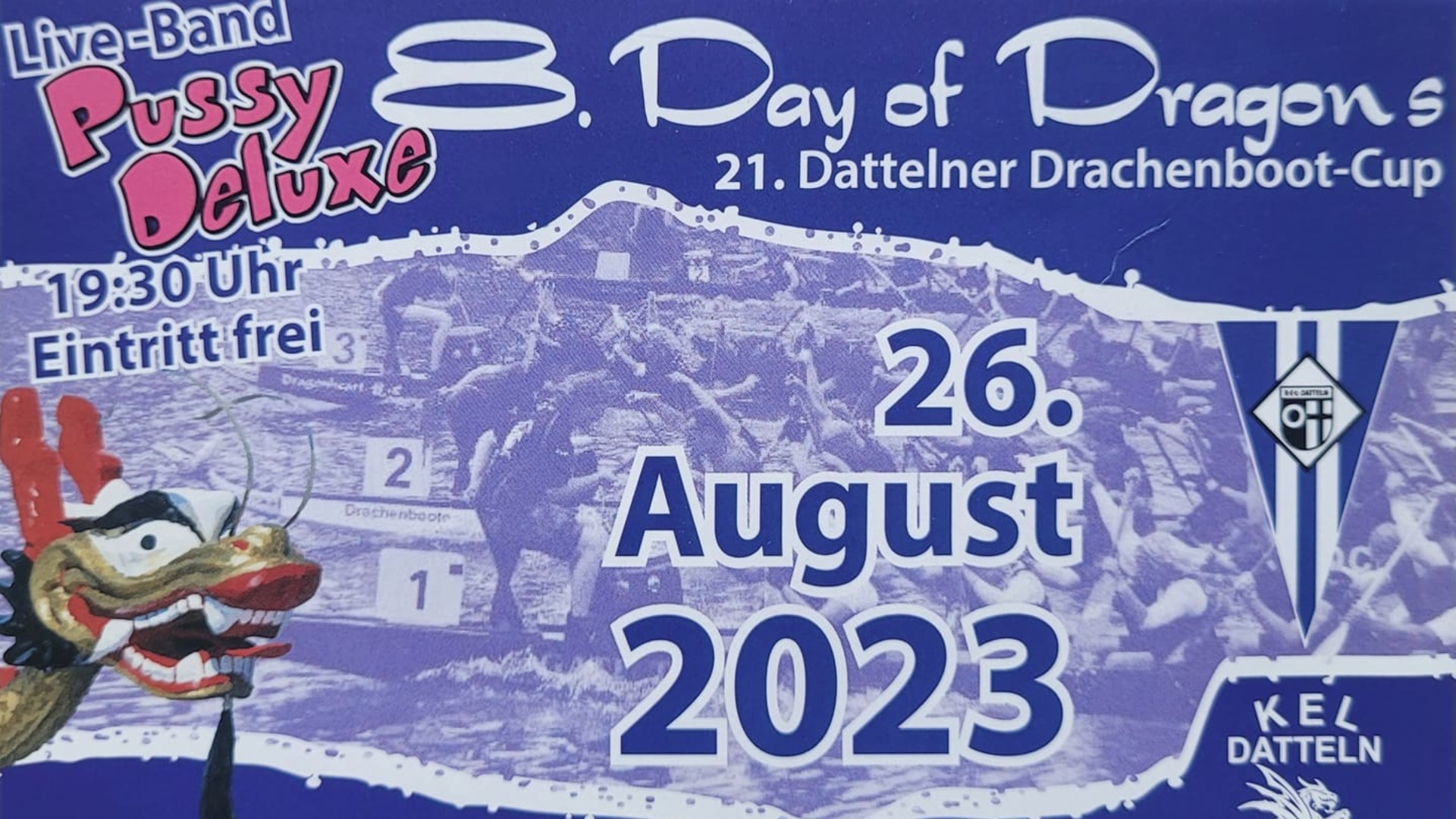 21. Dattelner Drachenboot Cup 8. Day of Dragons / 1. Pinker Deutschland Cup 2023 21. Dattelner Drachenboot Cup 8. Day of Dragons / 1. Pinker Deutschland Cup 2023